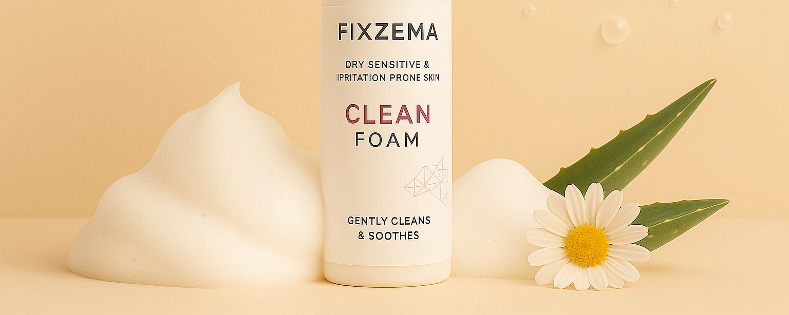 fixzema cleanfoam aloe banner 5x2